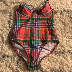JCrew one piece swim suit